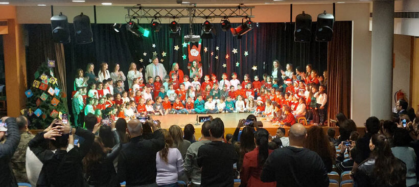 Les concerts de Noel de la maternelle Collège Protestant Français