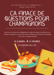 Compétition philosophique de cuisine (1)
