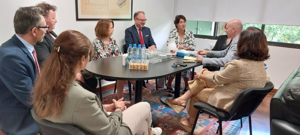 Visite de l’ambassadrice de France au Liban madame Anne Grillo au CPF (1)