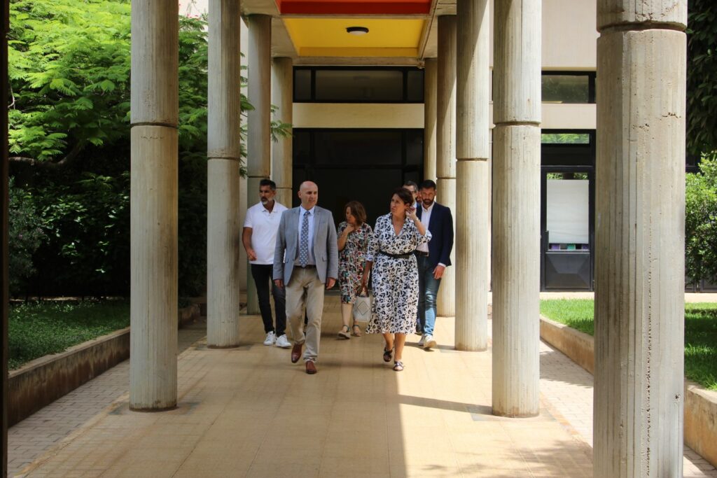 Visite de l’ambassadrice de France au Liban madame Anne Grillo au CPF (5)