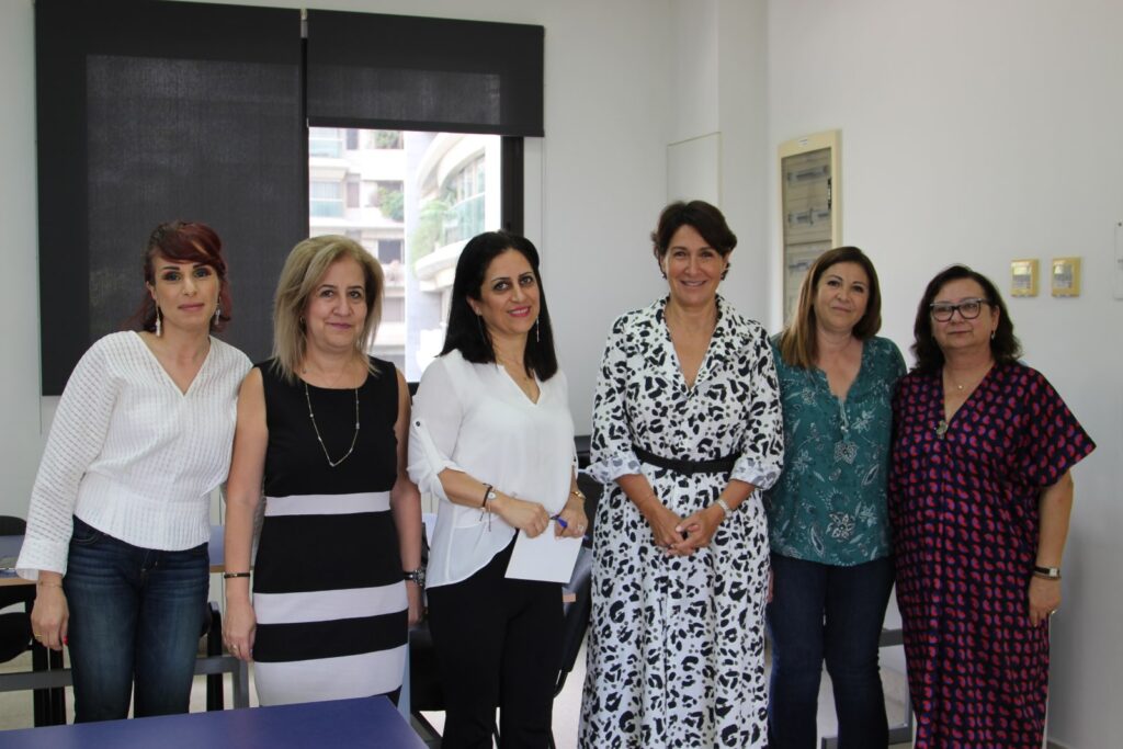 Visite de l’ambassadrice de France au Liban madame Anne Grillo au CPF (8)